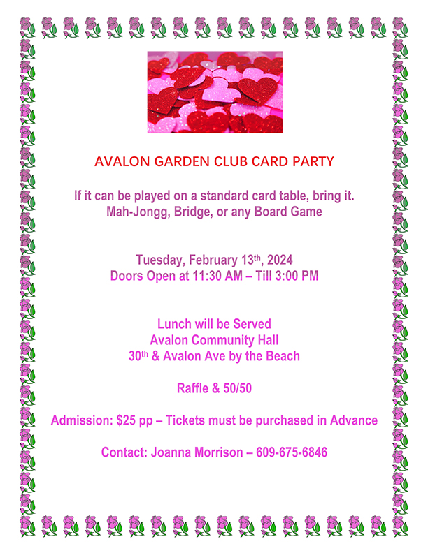 Card Party Flyer